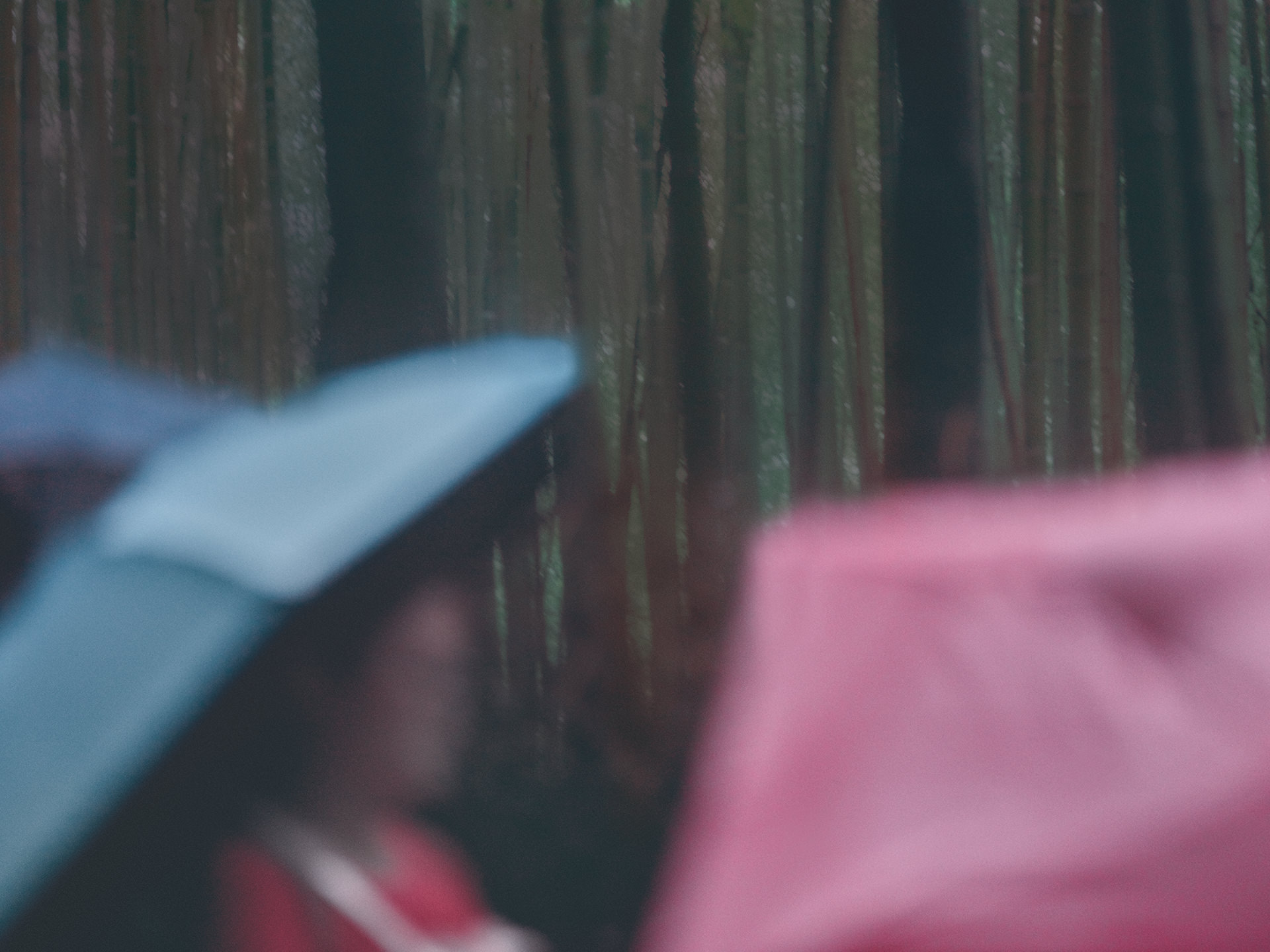 kyoto with rain