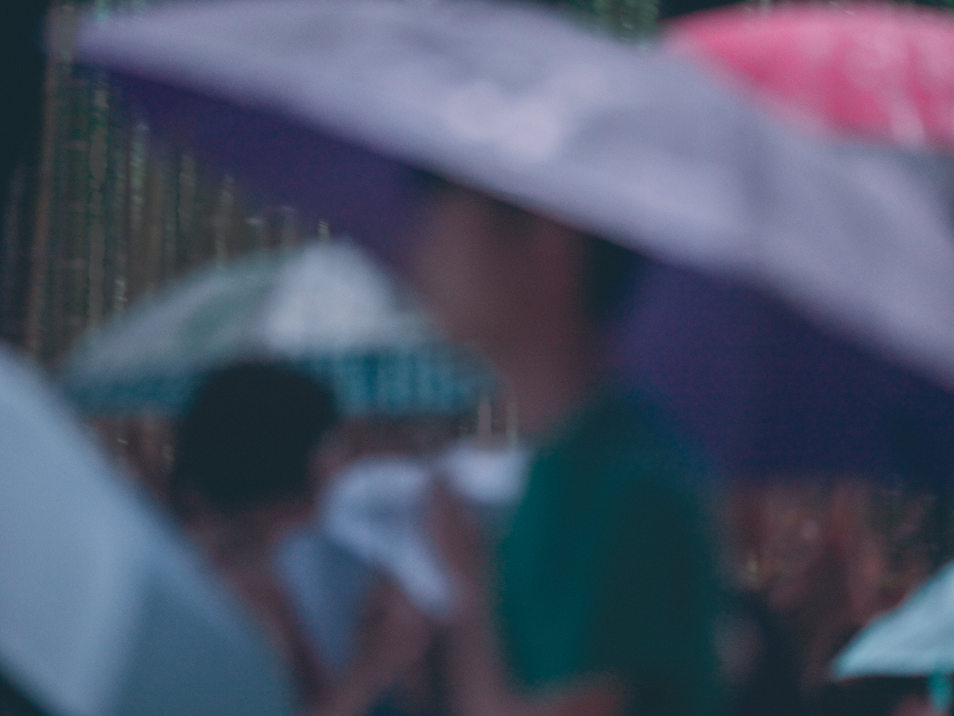 kyoto with rain