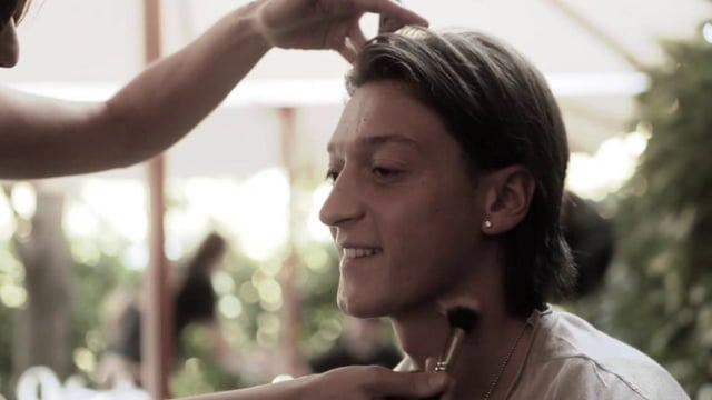 making of gq meets mesut oezil by anke luckmann