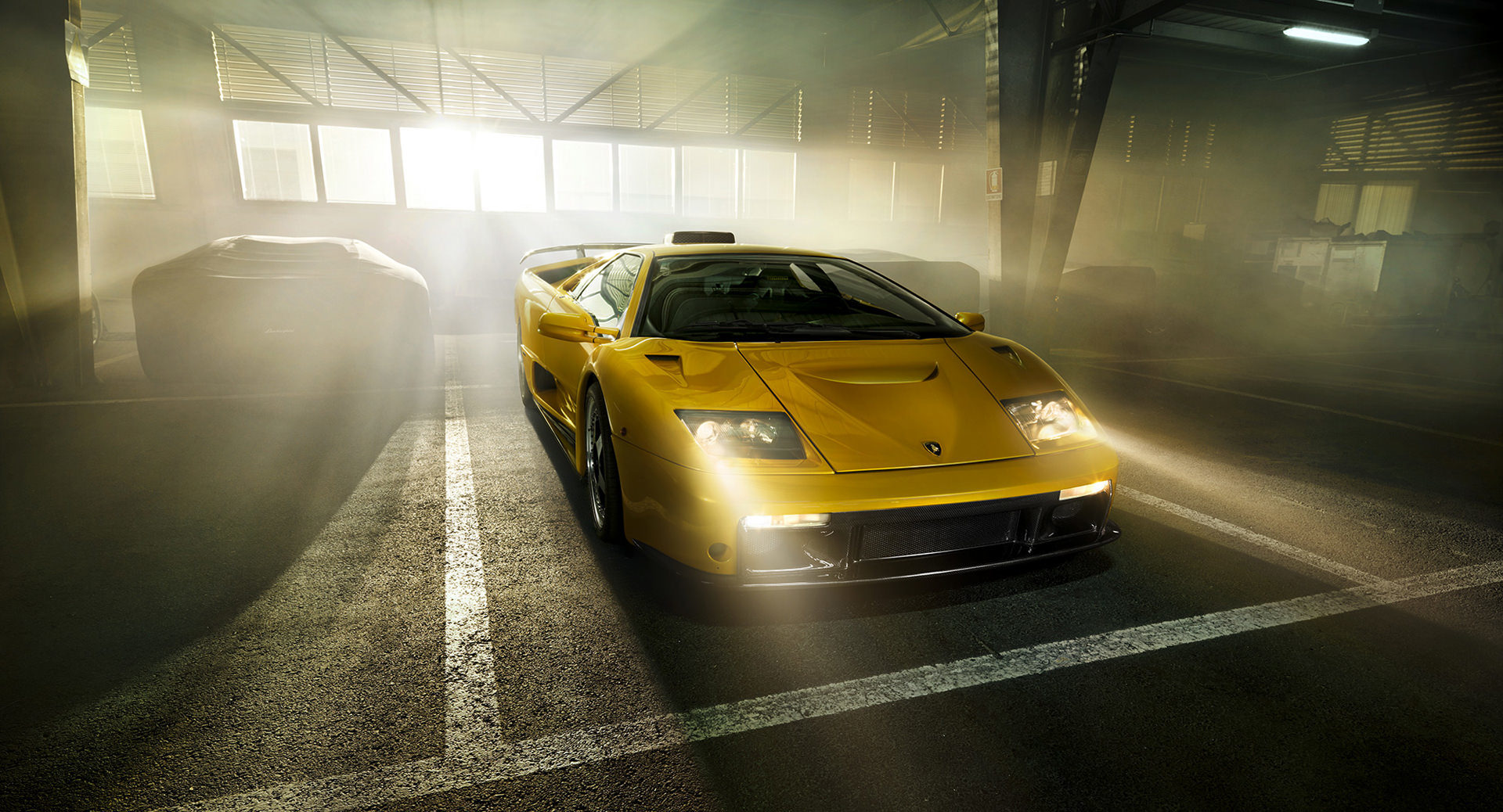 Lamborghini Calender 2012, Lamborghini, calendar, v12, anke luckmann, www.ankeluckmann.com, kai tietz, kd group, yellow, diabolo, sublime