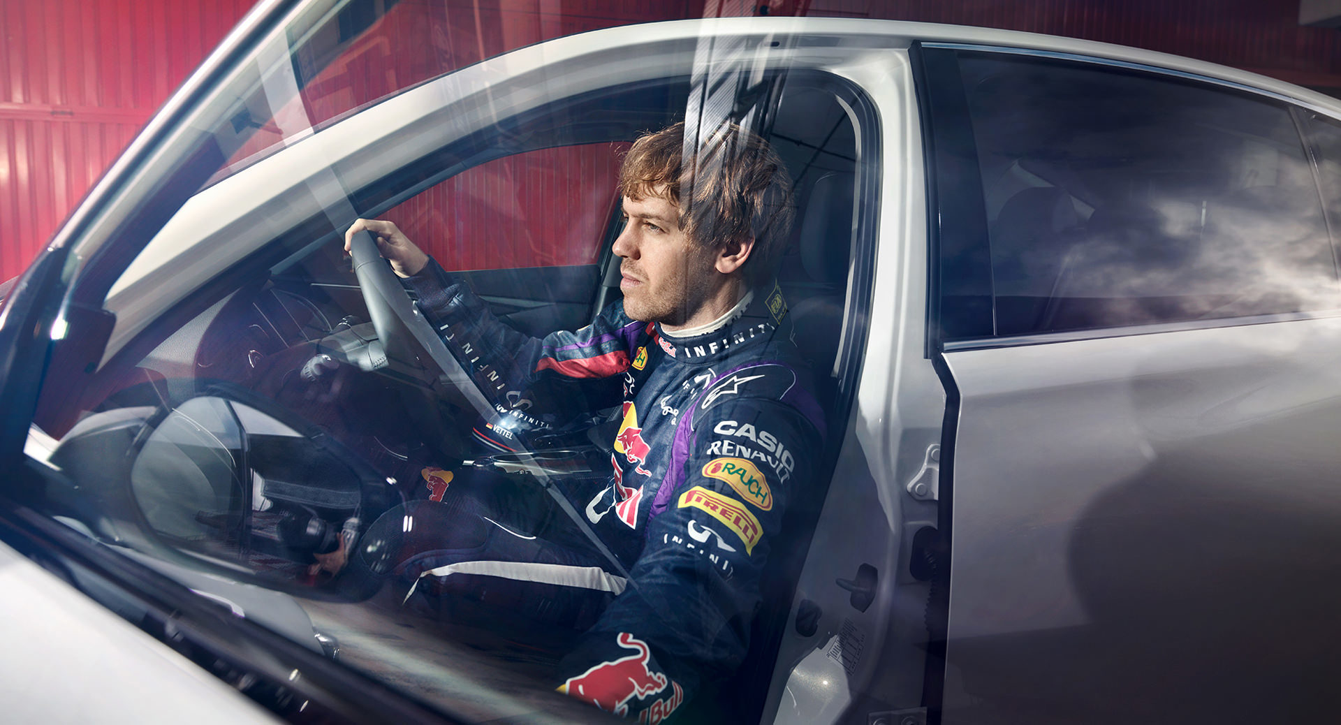 ©ankeluckmann1055p, Infiniti, Q50, Sebastian Vettel, f1, formula 1, anke luckmann, Kai Tietz, barcelona, circuit de catalunya,