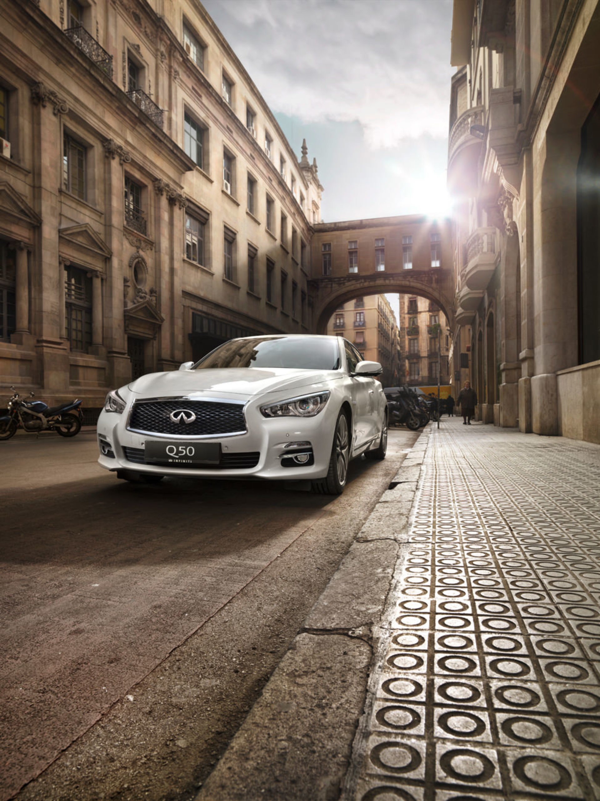 Infiniti Q50, ©ankeluckmann1063p, Infiniti, Q50, anke luckmann, Kai Tietz, barcelona, editorial, white,