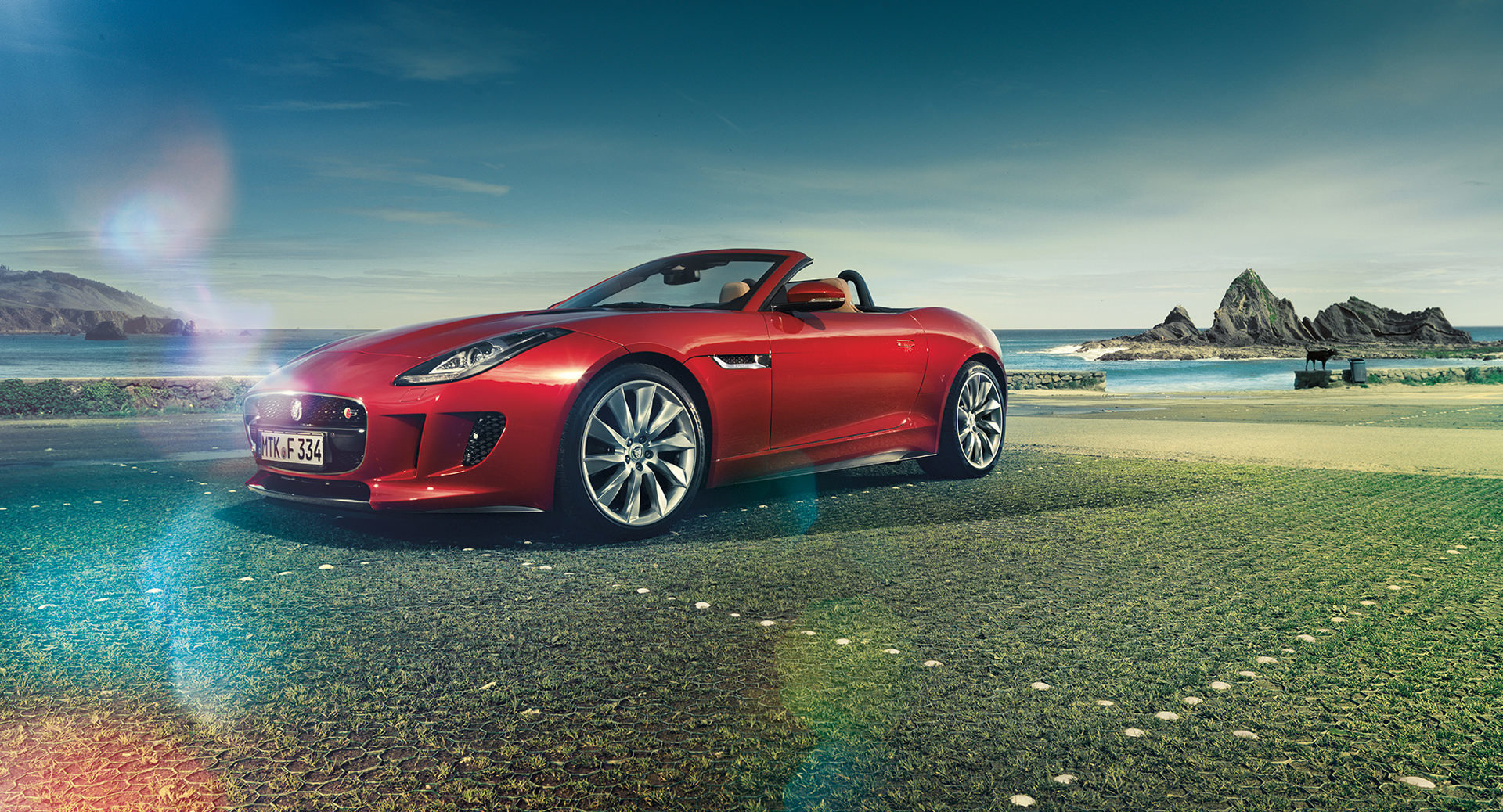 GQ Germany Jaguar F Type, Jaguar F-Type, transportation, anke luckmann, gq, Kai Tietz, www.ankeluckmann.com, editorial, conde nast verlag, red, recom