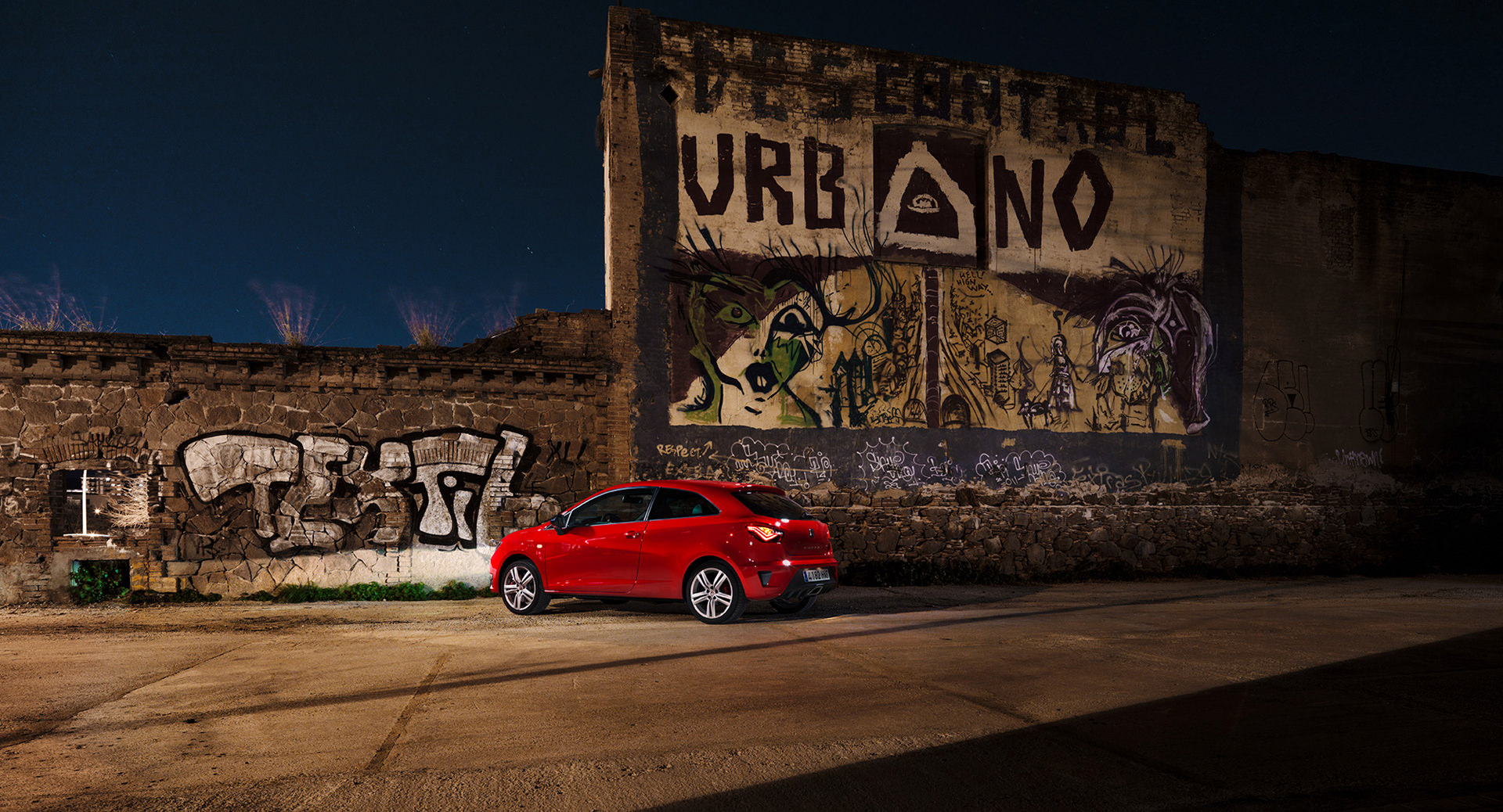 Bad Boyz, Christian Deerberg, Seat Ibiza Cupra, Red Indians, Editorial, Barcelona, Spain, Transportation, anke luckmann, kai tietz, www.ankeluckmann.com, lifestyle