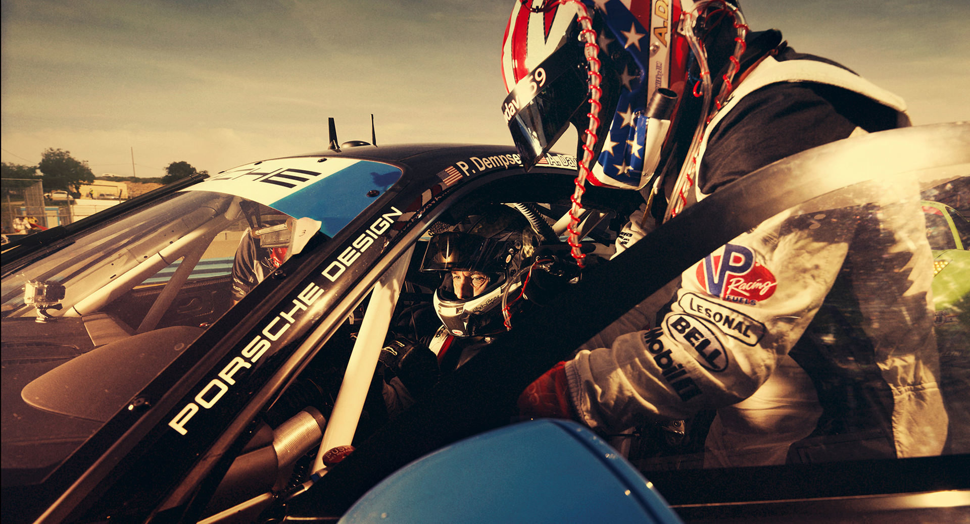 ©ankeluckmann1257p, people, racing, portrait, usa, monterey, california, porsche, gq, patrick dempsey, anke luckmann, kai tietz, www.ankeluckmann.com, elisabeth winter