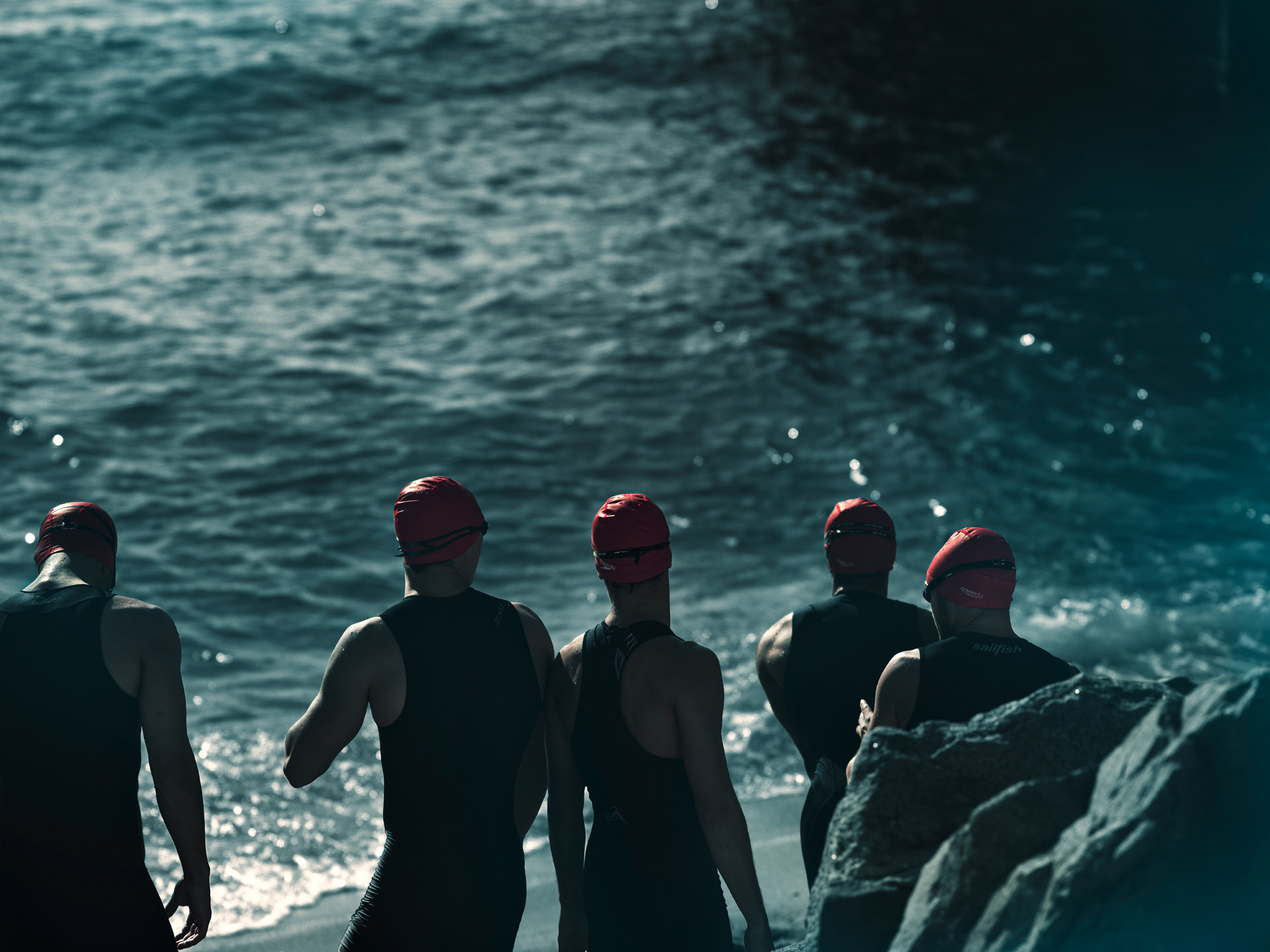 Audi Magazine, Audi quattro film, barcelona, transportation, audi, anke luckmann, kai tietz, www.ankeluckmann.com, loved, triathlon, sport, swimmer, sea
