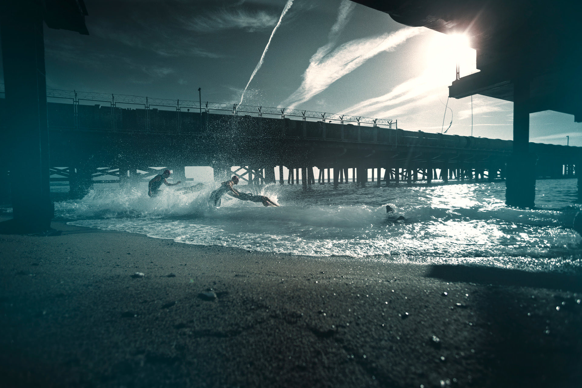 ©ankeluckmann1414, Audi Magazine, Audi quattro film, barcelona, transportation, audi, anke luckmann, kai tietz, www.ankeluckmann.com, loved, triathlon, sport, swimmer, sea