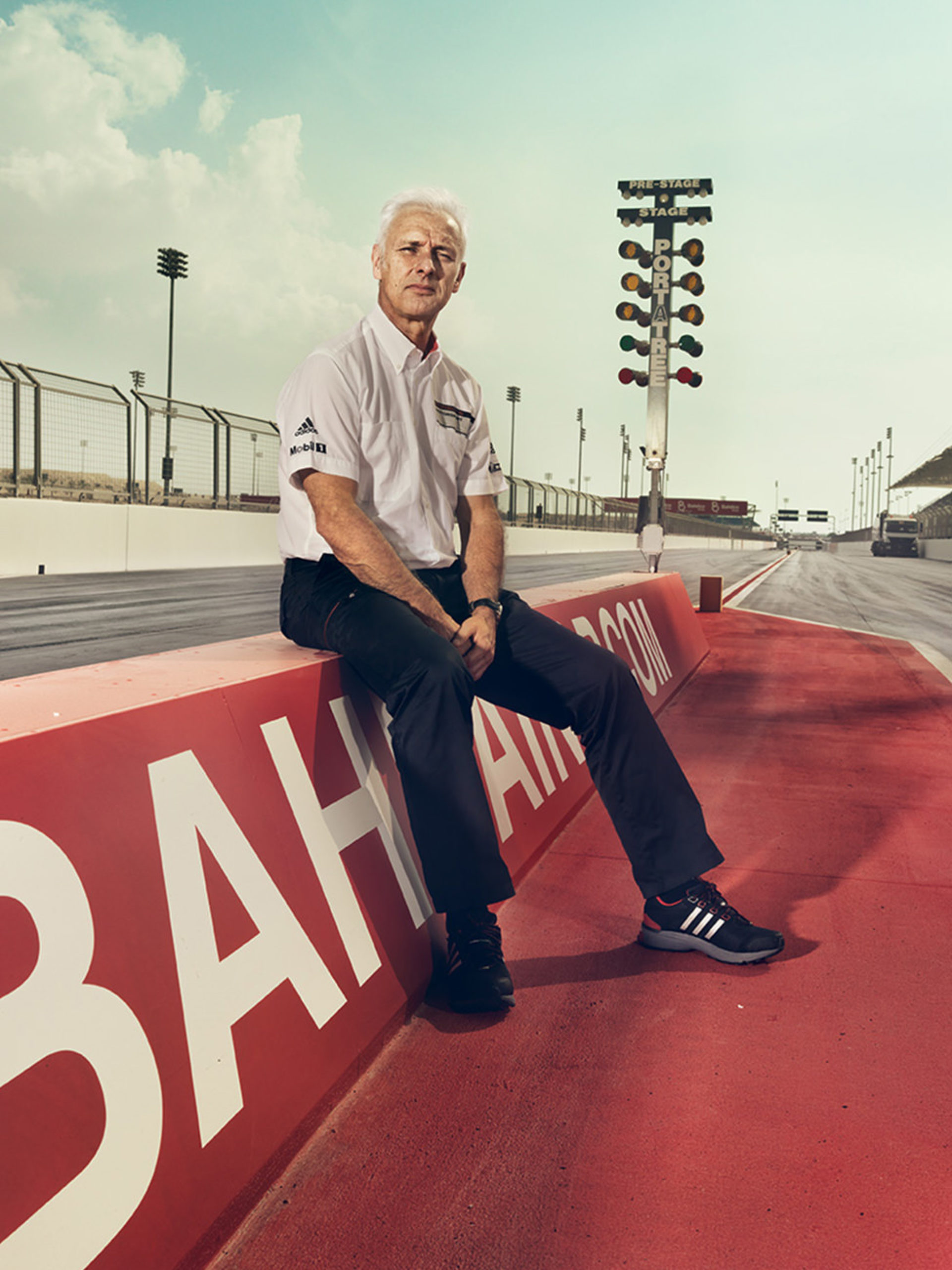 ©ankeluckmann1435v,Bahrain; Circuit; GQ; Pit lane; Porsche; Race Track; Transportation; WEC; 6 hours Bahrain; Portrait; Matthias Mueller; CEO, anke luckmann, www.ankeluckmann.com, kai tietz, racing