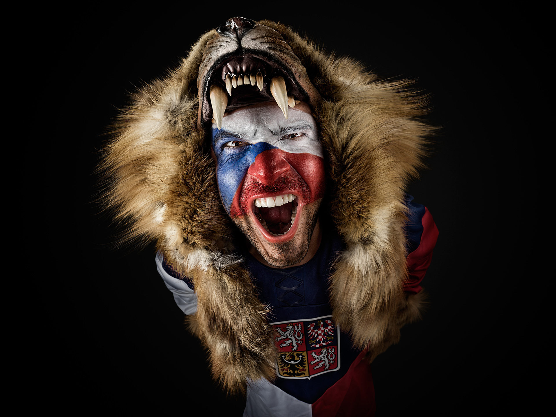 Skoda Faces, Skoda; Icehockey; Portaits; Studio; Fallon; Kai Tietz, World Cup, Anke Luckmann, www.ankeluckmann.com, Portrait,