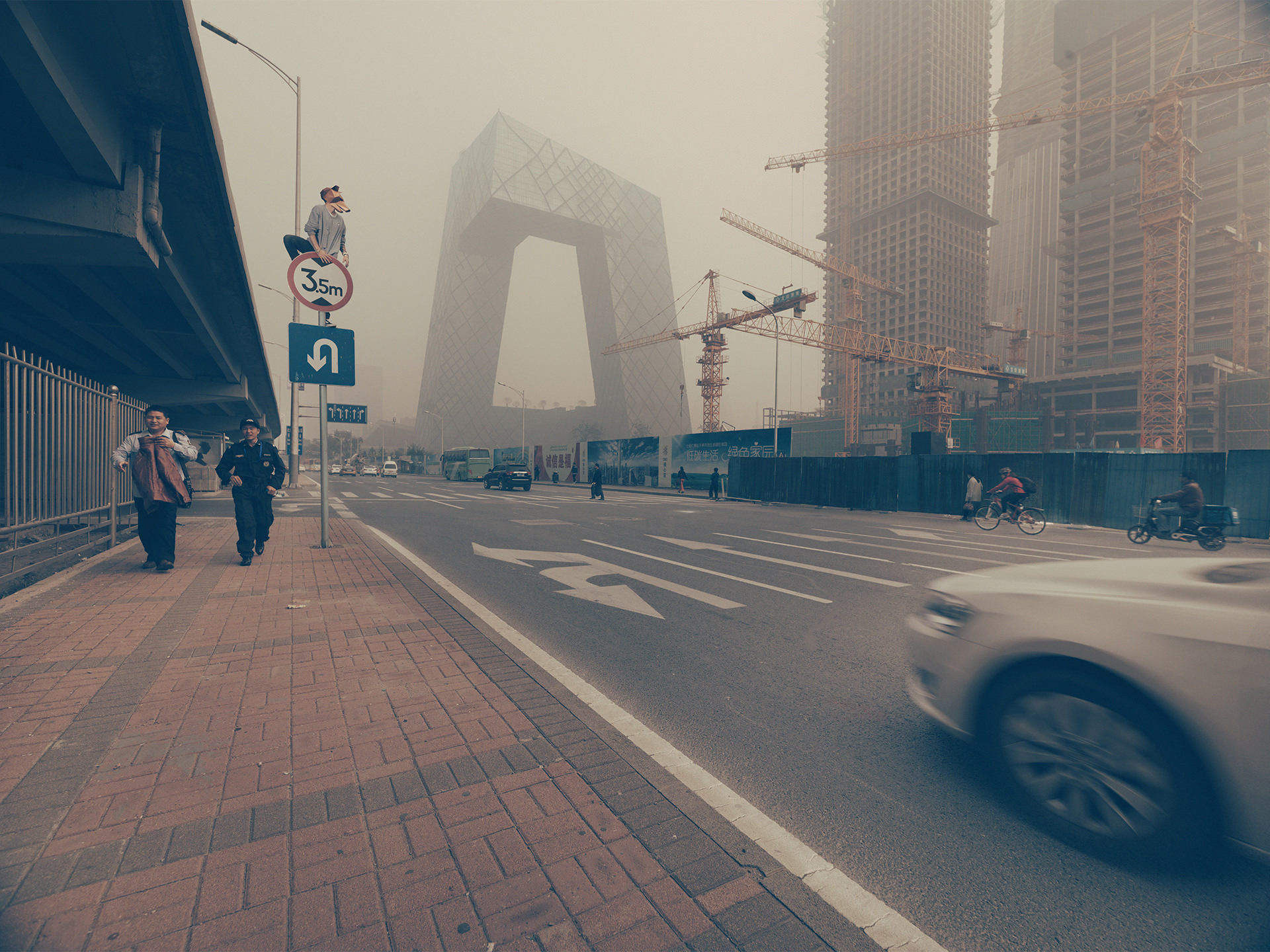 2016, china, beijing, personal work, mask, model: leigton, mask: wintercroft