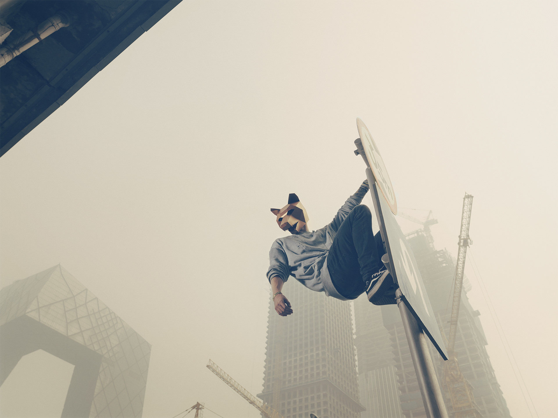 2016, china, beijing, personal work, mask, model: leigton, mask: wintercroft