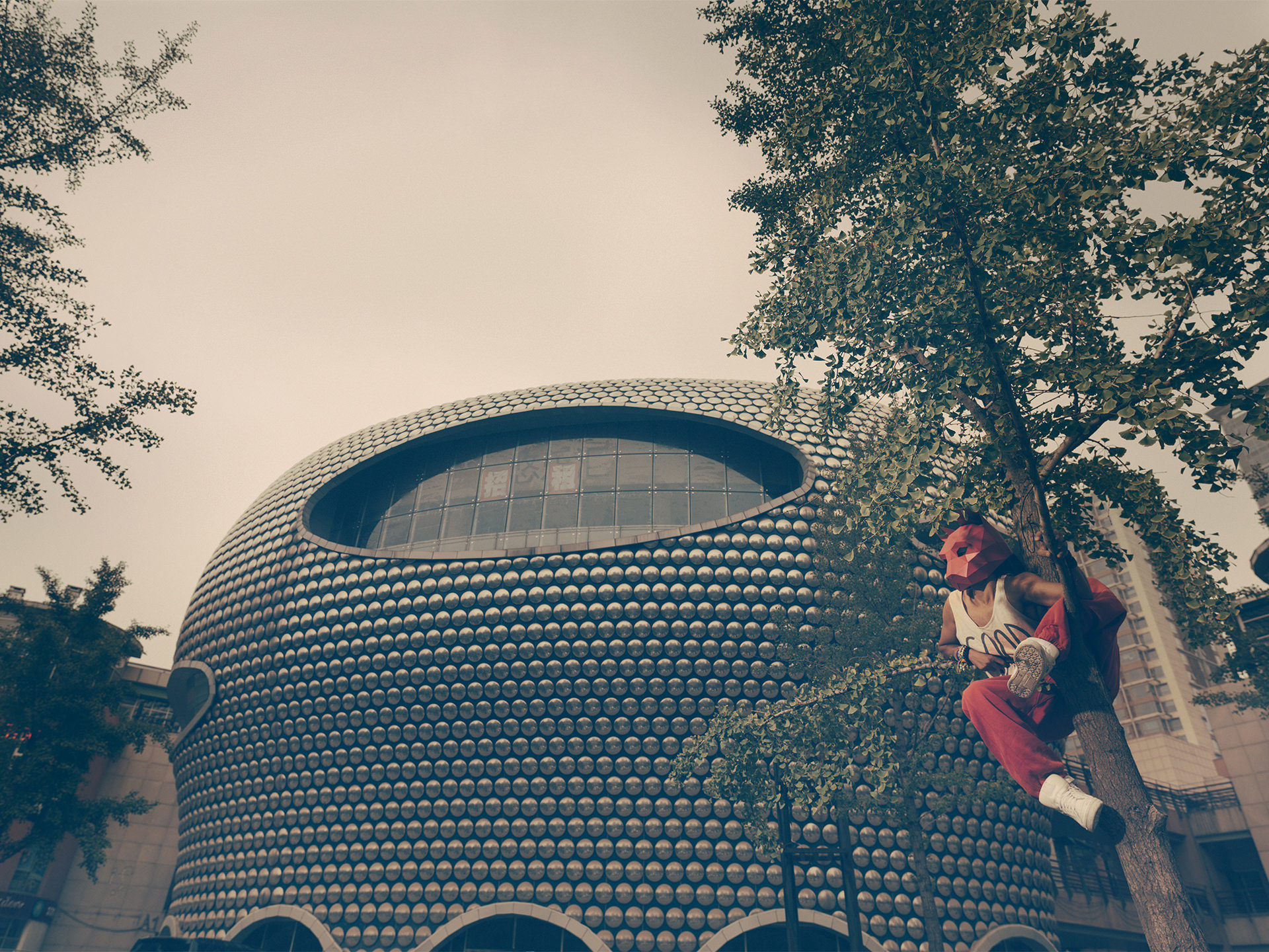 2016, china, beijing, personal work, mask, model: , sonny, mask: wintercroft