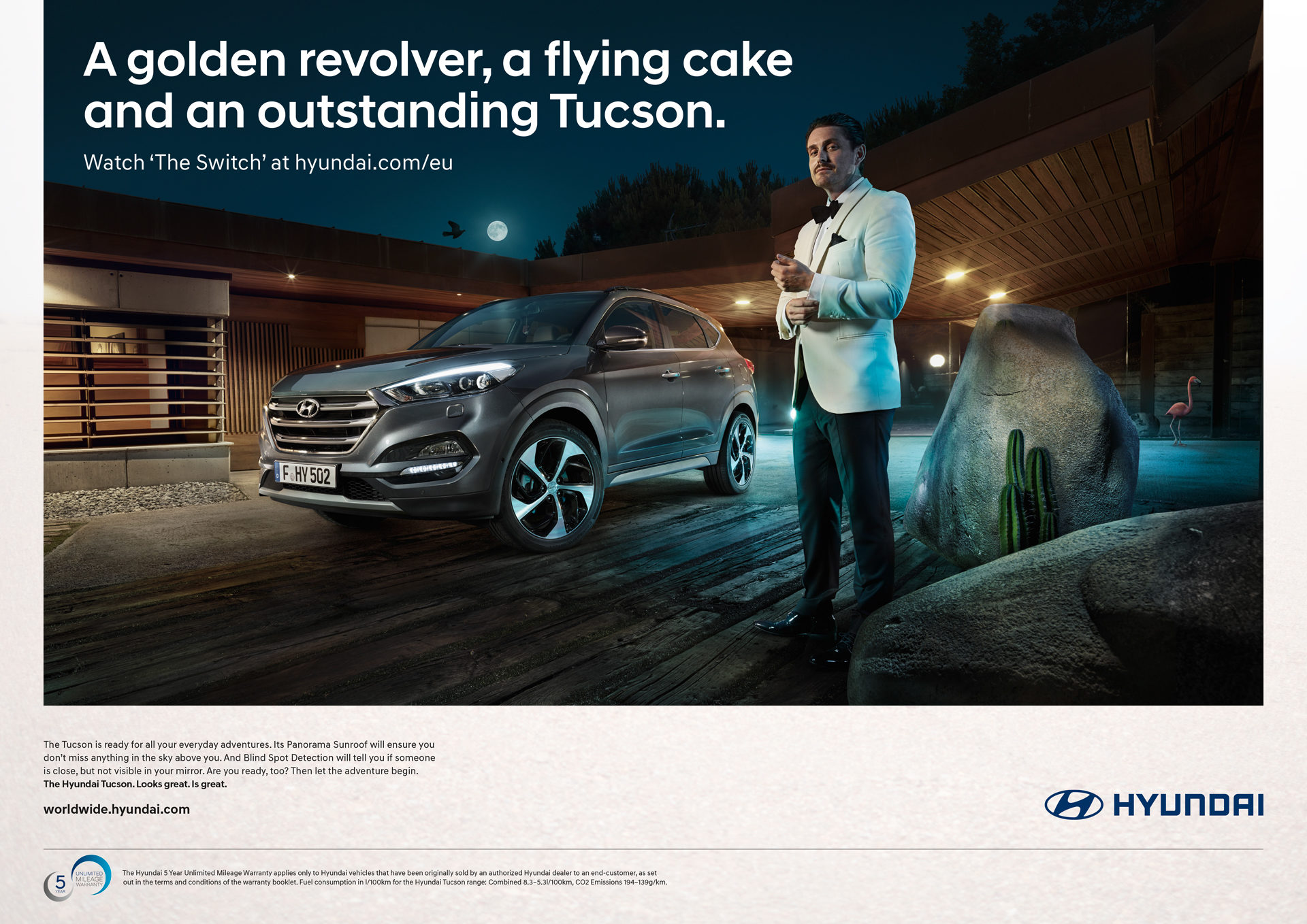 Hyundai Tucson Campaign, Kai Tietz, hyundai tuscon, spain, transportation, advertising, film poster, Aimaq von Lowenstein GmbH, www.ankeluckmann.com, anke luckmann, night