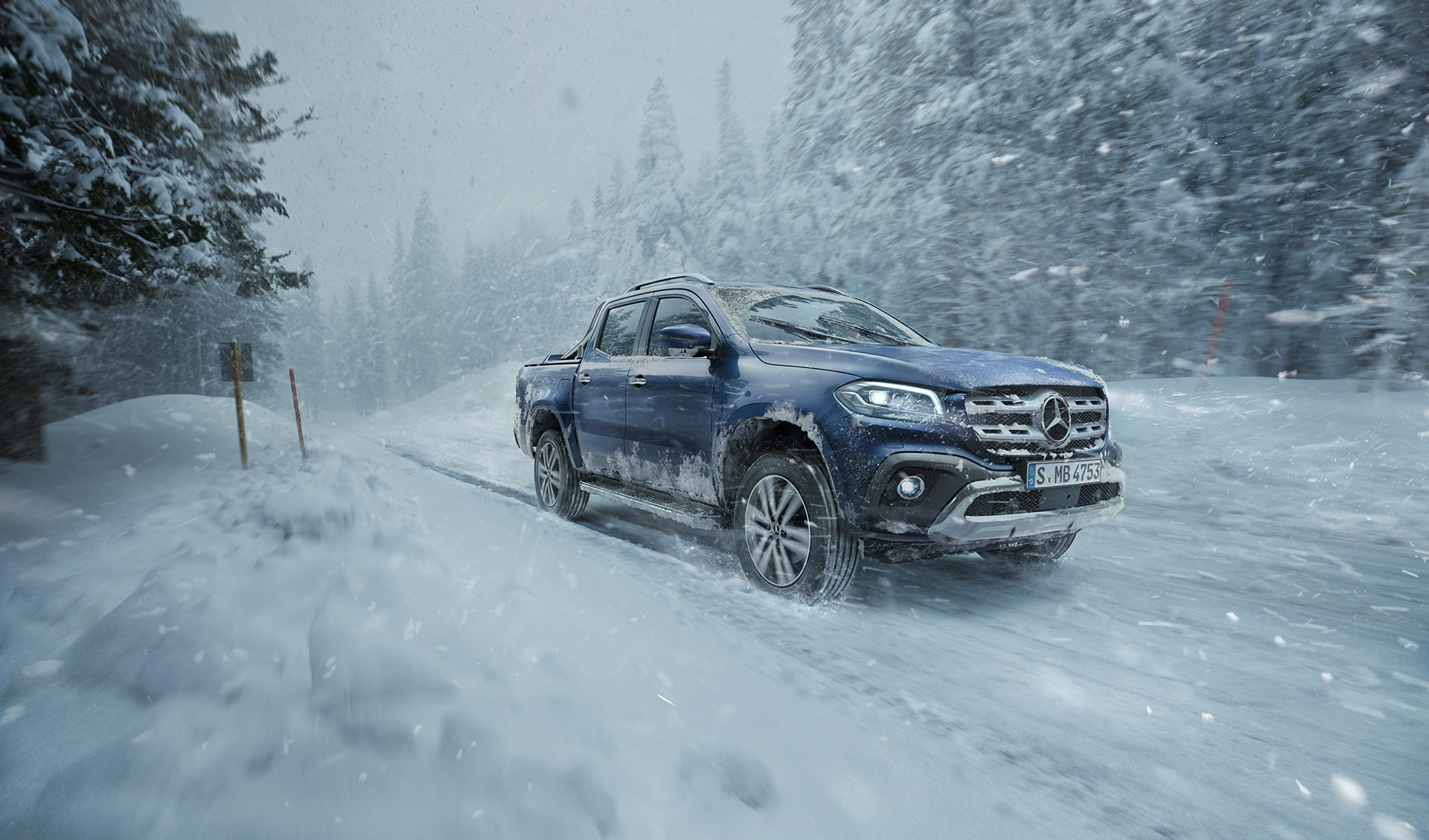 Mercedes Benz X-Klasse, Anke Luckmann, ©ankeluckmann, campaign, LLR, kai tietz, www.ankeluckmann.com, snow