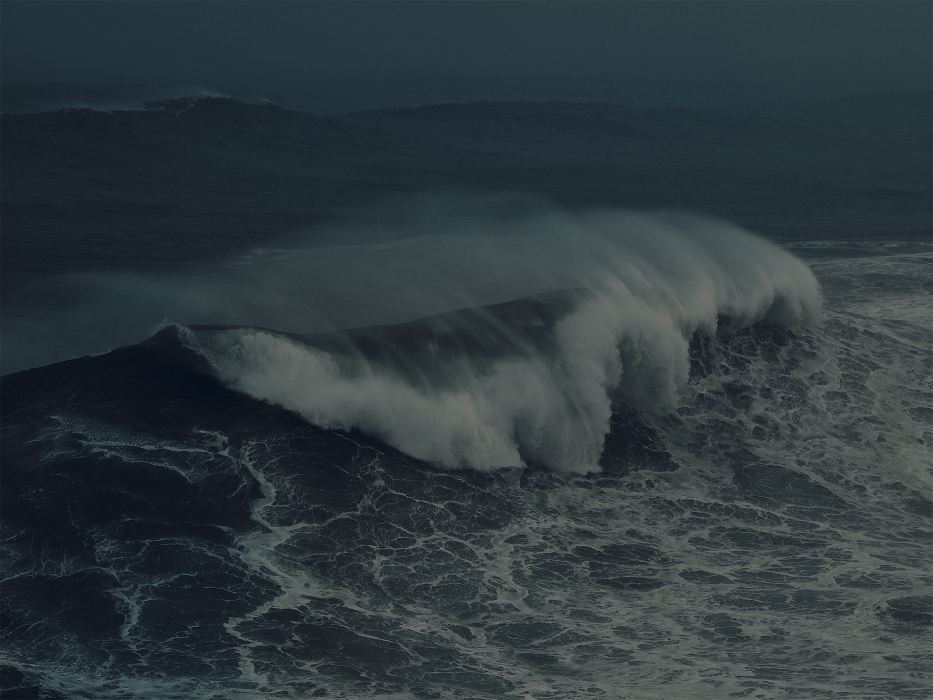 wellen, waves, landscape, water, sea, anke luckmann, nazare, portugal