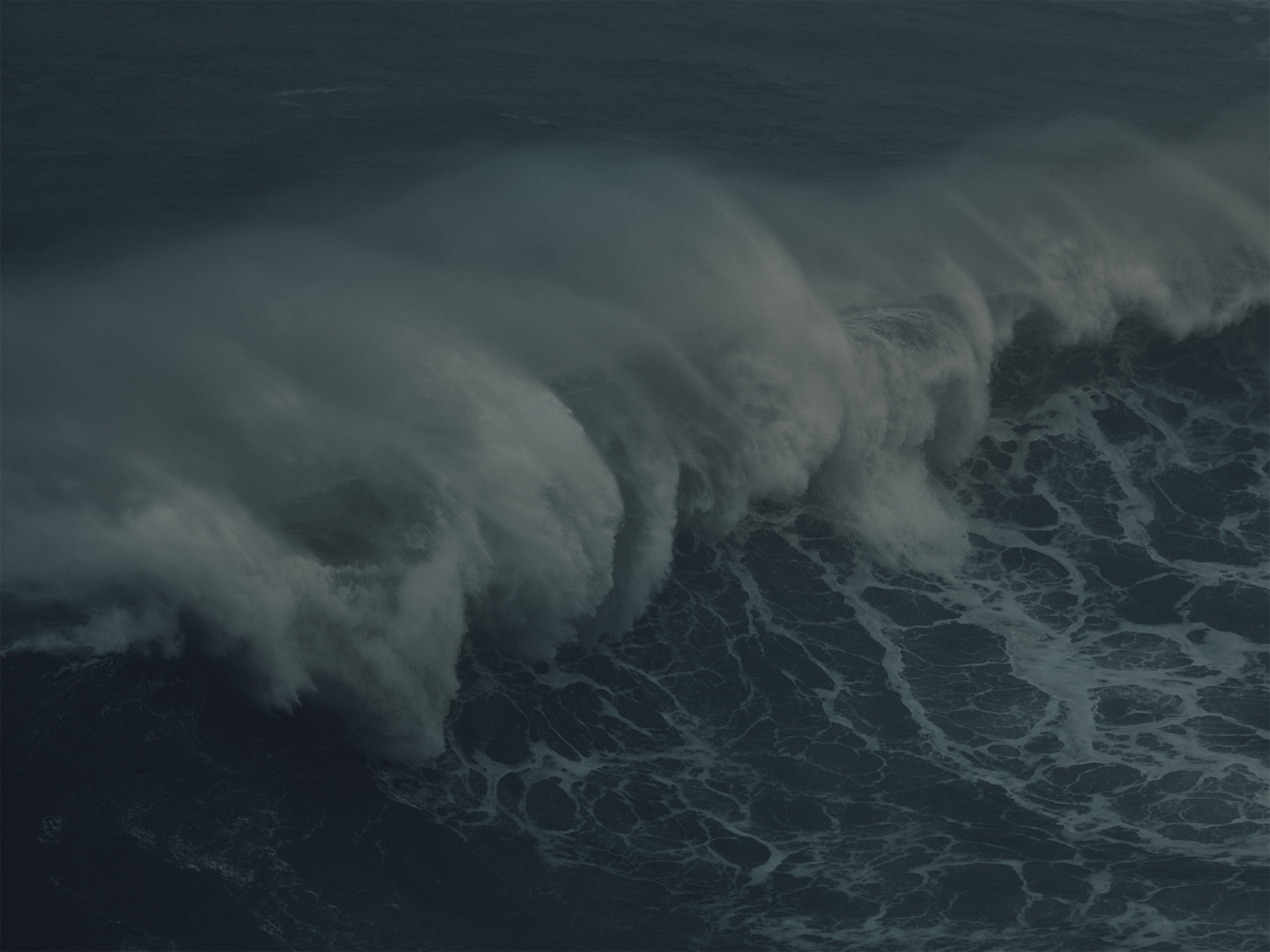 wellen, waves, landscape, water, sea, anke luckmann, nazare, portugal