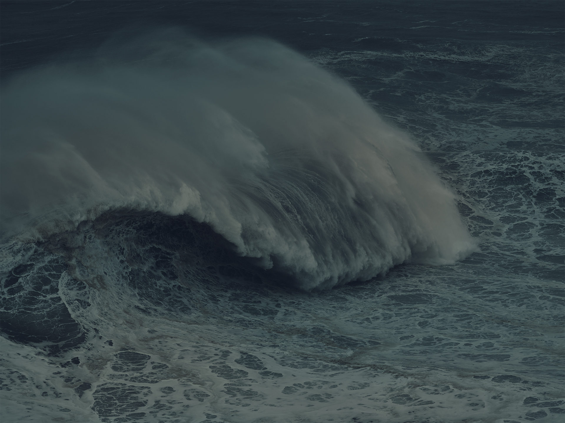 wellen, waves, landscape, water, sea, anke luckmann, nazare, portugal