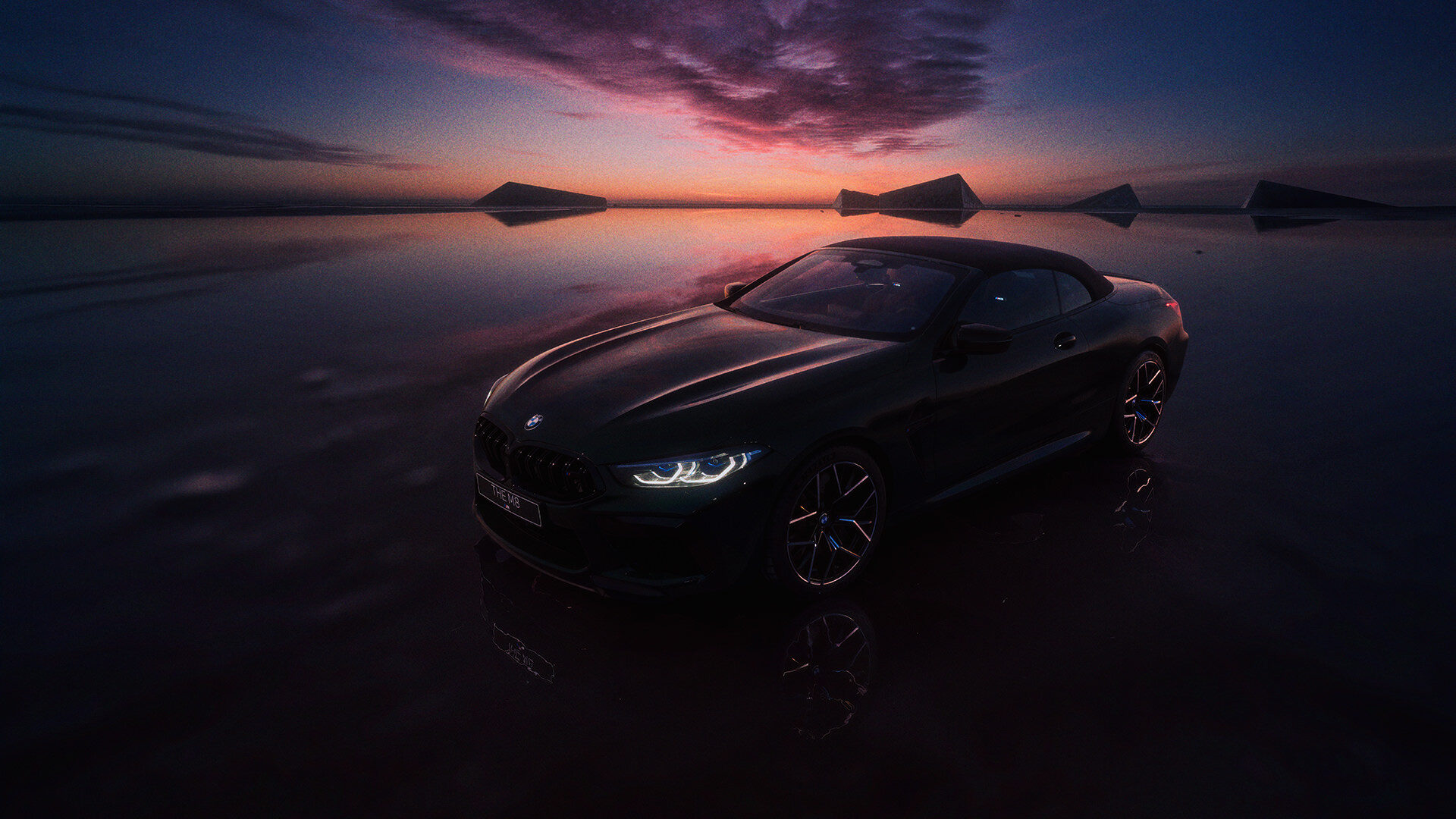 BMW M8 Cabrio racing green