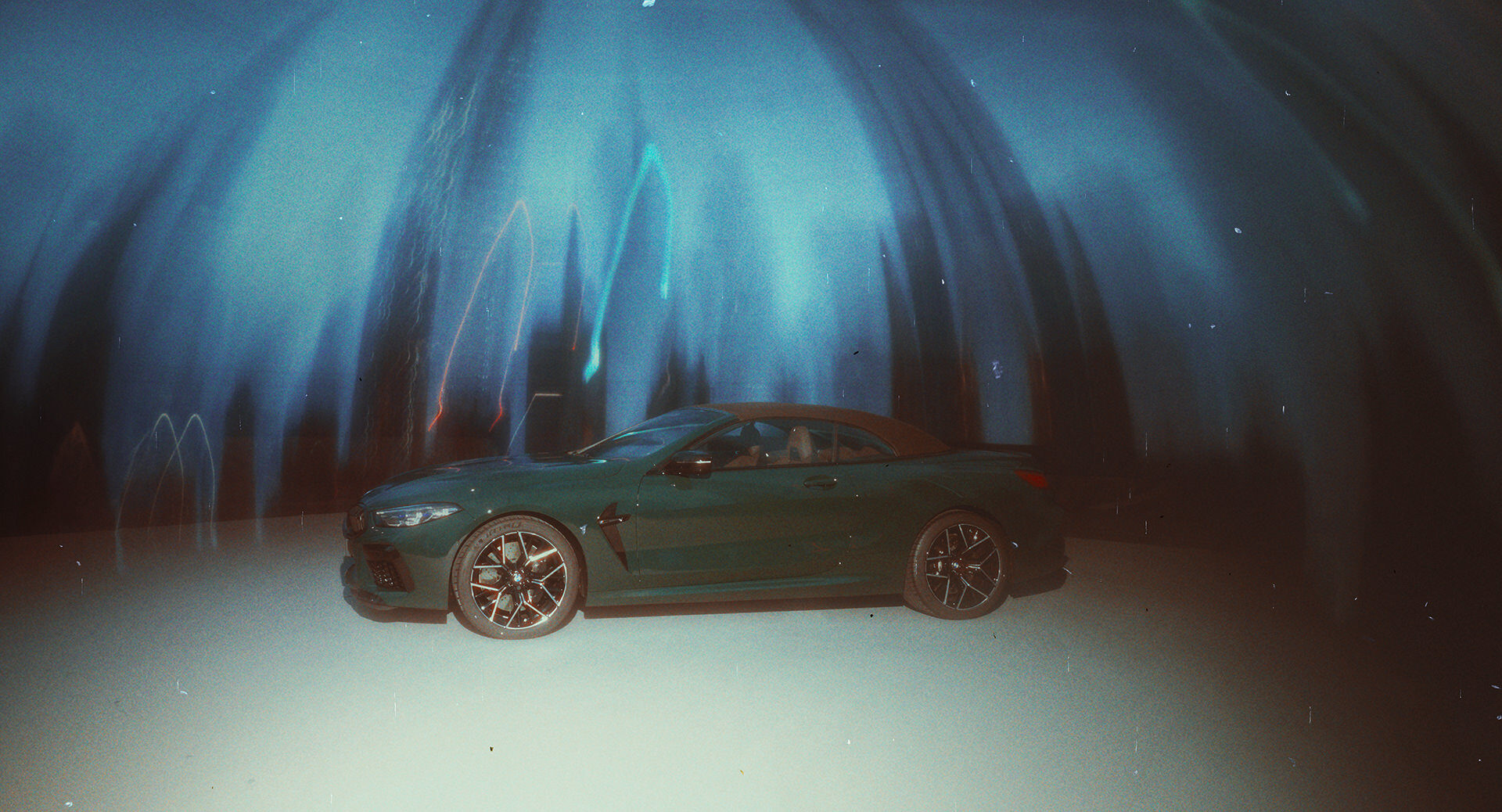 BMW M8 Cabrio racing green