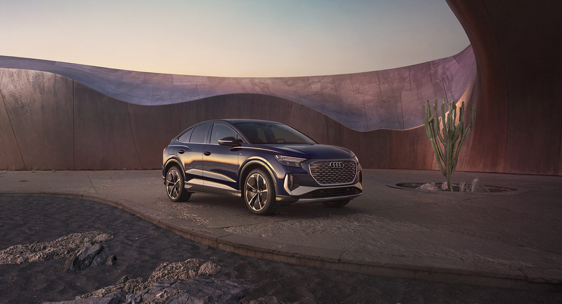 Transportation, personal project, www.ankeluckmann.com; Wild Pony; Audi; AUDI Q4 E TRON