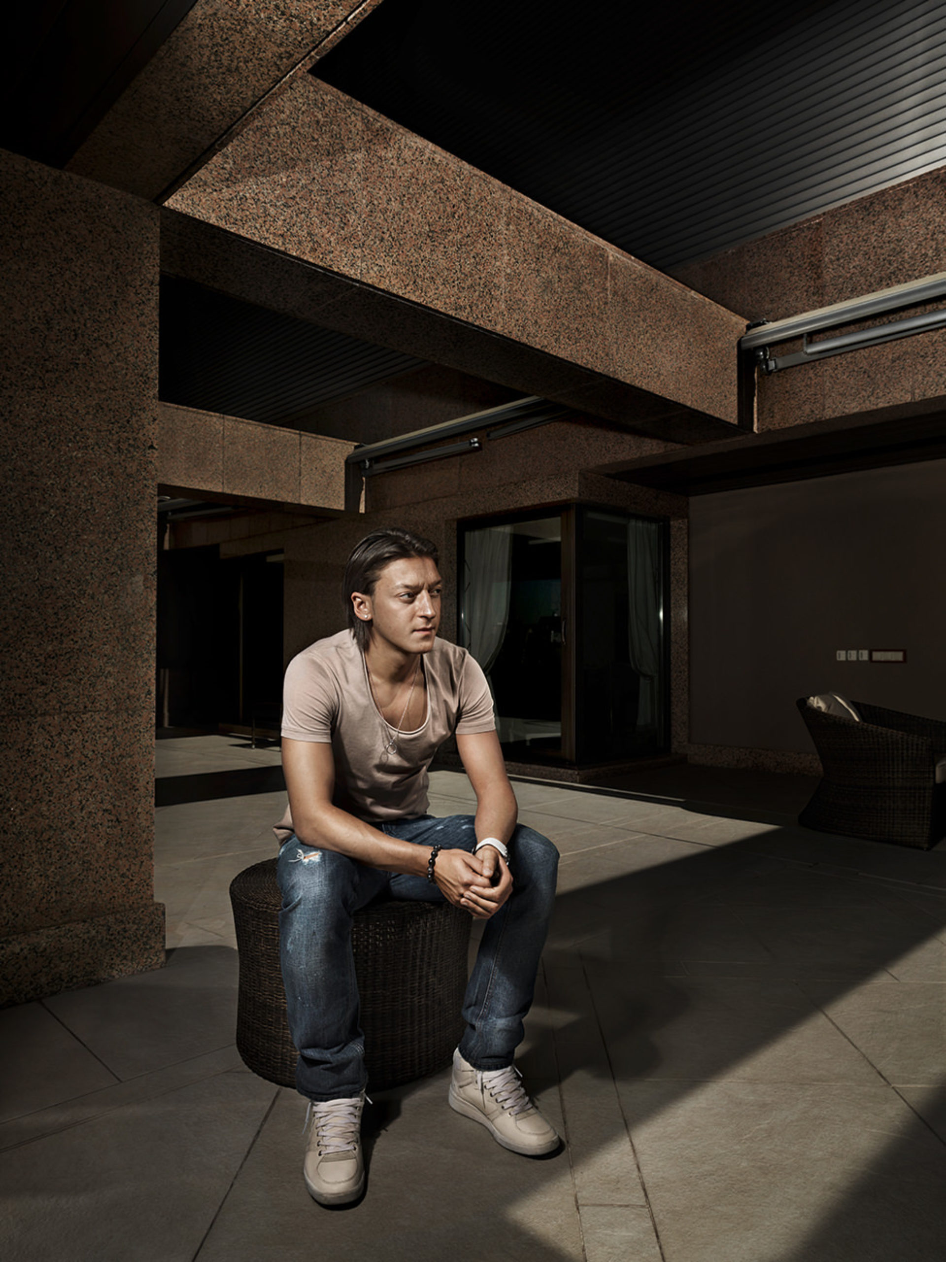 mesut oezil, gq, madrid, spain, real madrid, football, portrait, anke luckmann, kai tietz, www.ankeluckmann.com