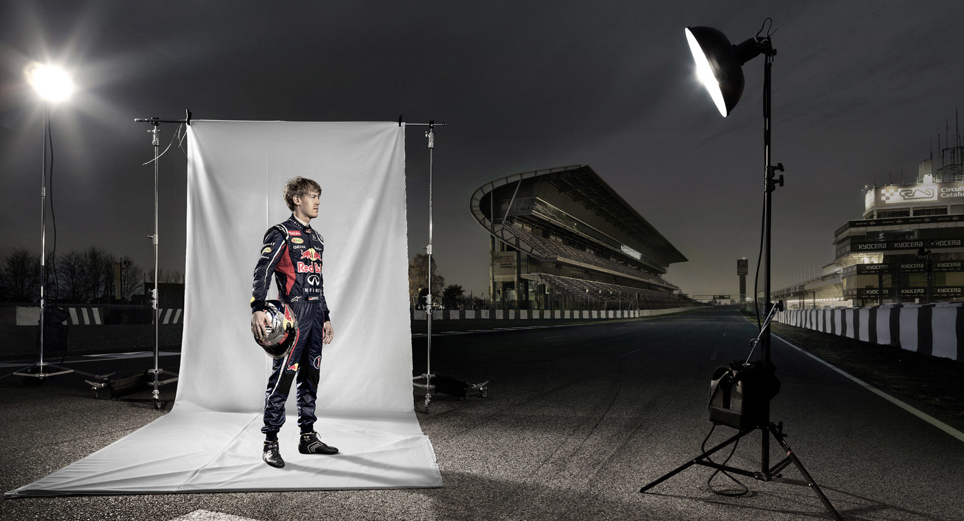 GQ Sebastian Vettel, Anke Luckmann; Kai Tietz, barcelona, circuit de catalunya, formel 1, f1, formula 1, racing, www.ankeluckmann.com