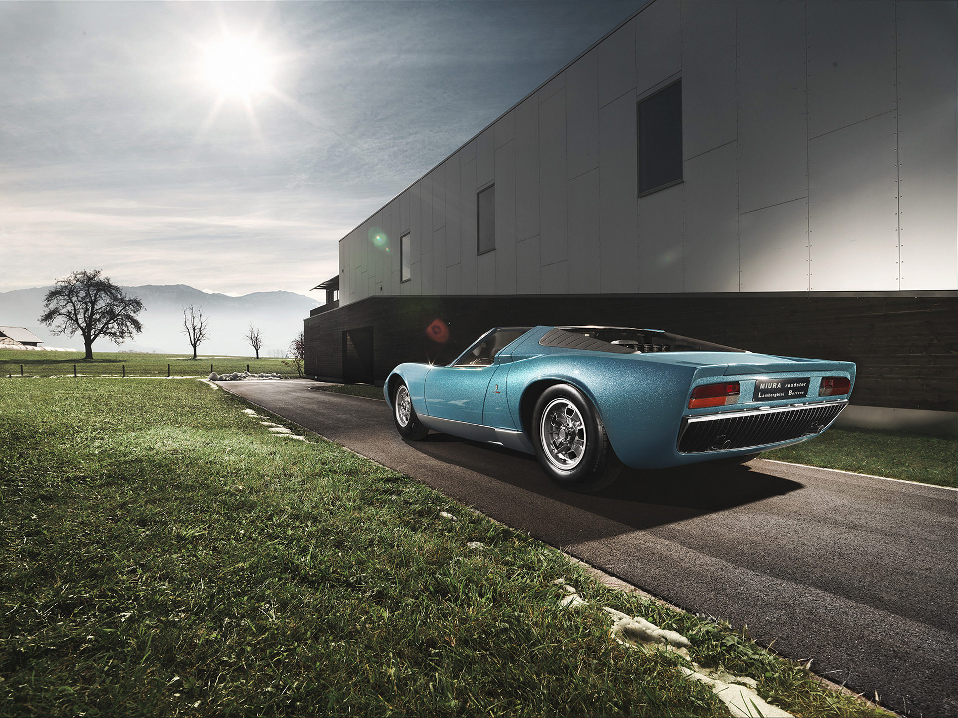 Lamborghini, Miura Roadster, Lamborghini Magazine, Schweiz, anke luckmann, www.ankeluckmann.com, kai tietz, blue, transportation, classic car